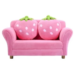 Costway Kids Sofa Strawberry Armrest Chair Lounge Couch W/2 Pillow Children Toddler Pink 16 Costway Kids Sofa Strawberry Armrest Chair Lounge Couch W/2 Pillow Children Toddler Pink -Homcom Crosley Shop GUEST 3ba77344 77bf 40b2 98c3 4d58f835f753