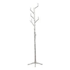 Eclectic Metal Coat Rack Silver - Olivia & May -Homcom Crosley Shop GUEST 3bf5f65b a121 403c 975f 11b2c1707539