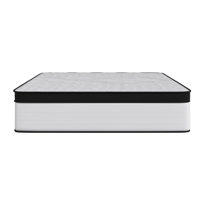 Flash Furniture Capri Comfortable Sleep Firm 12 Inch CertiPUR-US Certified Hybrid Pocket Spring Mattress, Extra Firm Feel, Durable Support, Mattress In A Box 12 Flash Furniture Capri Comfortable Sleep Firm 12 Inch CertiPUR-US Certified Hybrid Pocket Spring Mattress, Extra Firm Feel, Durable Support, Mattress In A Box - Image 10