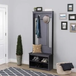 Saint Birch Lambert Hall Tree & Shoe Bench -Homcom Crosley Shop GUEST 3d7f2696 f7a2 4886 bef6 2222b48cfe81