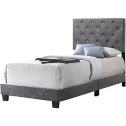 Passion Furniture Suffolk Twin Panel Bed -Homcom Crosley Shop GUEST 3d915e45 f0d4 4dc5 80bb 32d15bee8a45