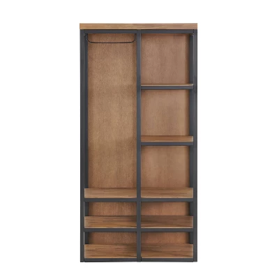 58" Lloyd Hall Tree Natural - Alaterre Furniture 4 58" Lloyd Hall Tree Natural - Alaterre Furniture - Image 2