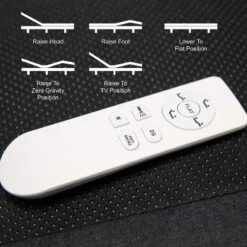 Flash Furniture Selene Adjustable Upholstered Bed Base With Wireless Remote, Three Leg Heights, & Independent Head/Foot Incline -Homcom Crosley Shop GUEST 3ff1f4c9 a1cc 4416 b539 395f235ef1fb