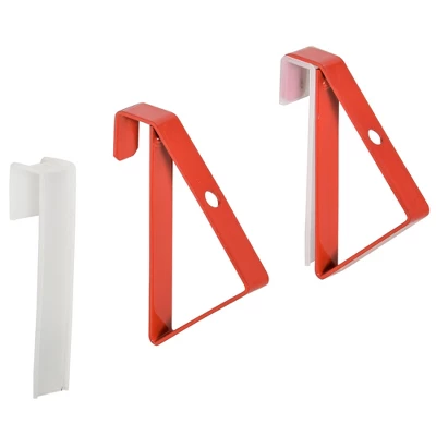 HOMCOM 53" Gaming Desk, Racing Computer Desk With Monitor Shelf, Gamepad Rack, Cup Holder, Headphone Hook, And Cable Basket, Red 7 HOMCOM 53" Gaming Desk, Racing Computer Desk With Monitor Shelf, Gamepad Rack, Cup Holder, Headphone Hook, And Cable Basket, Red - Image 5