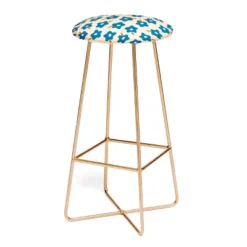 Maritza Lisa Wonky Spring Flowers Barstool - Deny Designs -Homcom Crosley Shop GUEST 41d28131 5b59 4a9e 8f36 854533bf4ffe