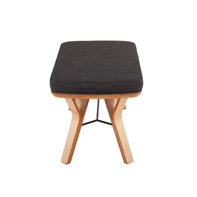 42" Folia Wood Bench - LumiSource 3 42" Folia Wood Bench - LumiSource