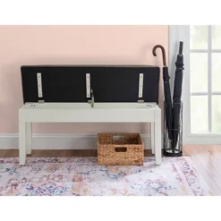 Emma Storage Bench - Powell Company 27 Emma Storage Bench - Powell Company -Homcom Crosley Shop GUEST 43570b99 ea09 464c a22d 653530573e26