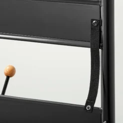 Slat Metal Entryway Bench & Hall Tree - Black - Hearth & Hand™ With Magnolia -Homcom Crosley Shop GUEST 452c3f14 ce1e 46e9 bbe6 bf452c5e7e91