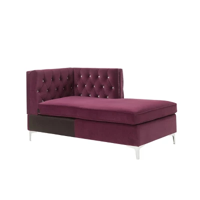 34" Jaszira Chaise Lounge - Acme Furniture 5 34" Jaszira Chaise Lounge - Acme Furniture - Image 3
