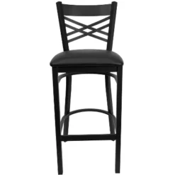 Flash Furniture Black ''X'' Back Metal Restaurant Barstool 21 Flash Furniture Black ''X'' Back Metal Restaurant Barstool -Homcom Crosley Shop GUEST 47d2e3f0 8069 4346 ab00 8c1990be2ffe