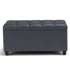 34" Marlowe Storage Ottoman Bench - WyndenHall -Homcom Crosley Shop GUEST 486bf219 d8e9 447b 8b86 bc5fee341c13