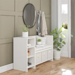 RealRooms Jocelyn Storage Bench And Coat Rack -Homcom Crosley Shop GUEST 4b31b1a9 ae1f 4799 b924 9b8d4bf278c9