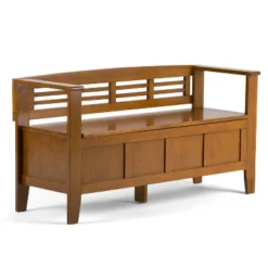 48" Chandler Solid Wood Entryway Storage Bench - Wyndenhall 26 48" Chandler Solid Wood Entryway Storage Bench - Wyndenhall -Homcom Crosley Shop GUEST 4bbaad06 b150 421b b668 83b0cc99a005