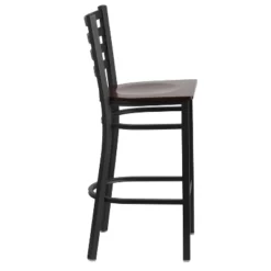 Flash Furniture Black Ladder Back Metal Restaurant Barstool -Homcom Crosley Shop GUEST 4bc35c71 8fcb 49e5 bd16 d0e805dbebb7