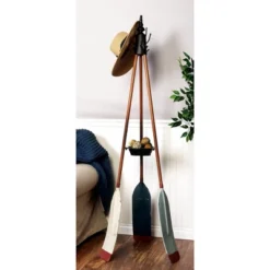 Metal Nautical Style Coat Rack Tripod Base - Olivia & May 29 Metal Nautical Style Coat Rack Tripod Base - Olivia & May -Homcom Crosley Shop GUEST 4c21efb7 5cfc 43f1 b7e5 b5ba45af38ef