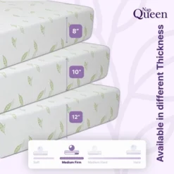 NapQueen 12" Anula Green Tea Memory Foam Mattress -Homcom Crosley Shop GUEST 4c2ba3c7 ffad 48ab bbff c54127fa450e 2
