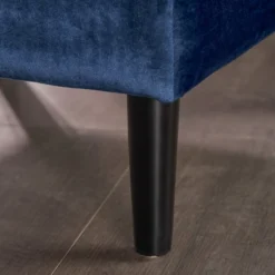 Esther Tufted Ottoman Navy Blue - Christopher Knight Home -Homcom Crosley Shop GUEST 4c7a6202 bd44 4117 962a 7afafa6cb184