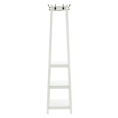 Rowan Coat Rack White - Powell Company 3 Rowan Coat Rack White - Powell Company