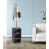Hutch Storage Coat Rack Walnut - Adesso -Homcom Crosley Shop GUEST 4d10598c 1ad7 418c b9b6 88b82d3189f3