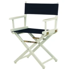 Director's Chair - White Frame -Homcom Crosley Shop GUEST 4d669a8c 0596 413d 8c4e 3ab2c8bffb40
