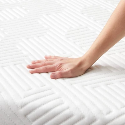 Lucid Comfort Collection Gel & Aloe Vera 10" Hybrid Memory Foam Mattress 10 Lucid Comfort Collection Gel & Aloe Vera 10" Hybrid Memory Foam Mattress - Image 8