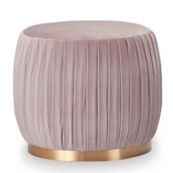 Jolie Pleated Ottoman - Adore Décor -Homcom Crosley Shop GUEST 4e4b3713 f3d7 4623 b638 4fa0a070b7b2