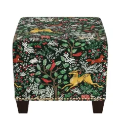 Square Nail Button Ottoman Patterned - Skyline Furniture -Homcom Crosley Shop GUEST 4e6d892f c637 4502 a9f9 2ecf1eef9094