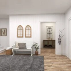 Eclectic Metal Coat Rack Silver - Olivia & May -Homcom Crosley Shop GUEST 4ecc1d71 3847 4ba9 95b2 ad8c20b33cb7