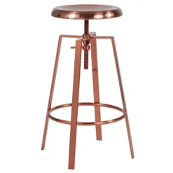 Merrick Lane Industrial Style Bar Stool With Height Adjustable Swivel Seat 26 Merrick Lane Industrial Style Bar Stool With Height Adjustable Swivel Seat -Homcom Crosley Shop GUEST 4ef44fd5 d6d5 45d0 8dac f774877789dd 1