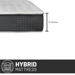 Continental Sleep 14" Ultra Soft Pocket Coil Hybrid Mattress, 11 Continental Sleep 14" Ultra Soft Pocket Coil Hybrid Mattress, -Homcom Crosley Shop GUEST 4f2a35e0 3978 450d b779 6599b27f841d