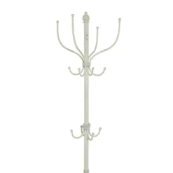 Farmhouse Metal Coat Rack White - Olivia & May 10 Farmhouse Metal Coat Rack White - Olivia & May -Homcom Crosley Shop GUEST 4f6b4c8b 6c27 4d88 9655 ef9d2b9726ef