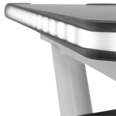 Icon PC Gaming Desk With Built-in Charging Station And LED Lights Black - SD Gaming 14 Icon PC Gaming Desk With Built-in Charging Station And LED Lights Black - SD Gaming - Image 12