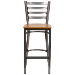 Emma And Oliver 2 Pack Clear Coated Ladder Back Metal Restaurant Barstool -Homcom Crosley Shop GUEST 4fd73a6b feed 439b aac6 1a40346e60a2