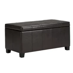 36" Lancaster Storage Ottoman Bench - WyndenHall -Homcom Crosley Shop GUEST 4ff2e4e9 5245 4ce7 85e4 55697f78e632