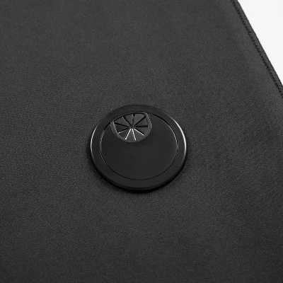 Emma And Oliver 55" Black Computer Gaming Desk - Headphone Holder - Cable Management - Mouse Pad 17 Emma And Oliver 55" Black Computer Gaming Desk - Headphone Holder - Cable Management - Mouse Pad - Image 15