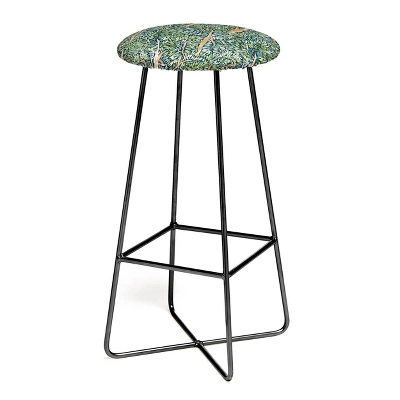 Jacqueline Maldonado Fauvist Trees Dark Barstool - Deny Designs 4 Jacqueline Maldonado Fauvist Trees Dark Barstool - Deny Designs - Image 2