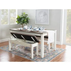 Emma Storage Bench - Powell Company 26 Emma Storage Bench - Powell Company -Homcom Crosley Shop GUEST 52a10240 f1d9 420c b5b6 5ee495cd5e26