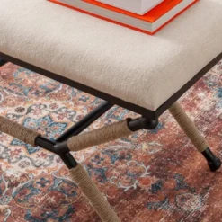 Pascoe Campaign Bench - Linon 14 Pascoe Campaign Bench - Linon -Homcom Crosley Shop GUEST 52aa2377 d1ad 4b95 b2ac 270cad745533