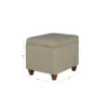 Storage Ottoman Tan - HomePop 1 Storage Ottoman Tan - HomePop -Homcom Crosley Shop GUEST 53256192 0e3a 4d11 841a 382f2e0dfb88