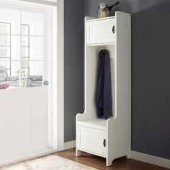 Fremont Entryway Tower White - Crosley -Homcom Crosley Shop GUEST 535c61f3 37ab 48e7 bfd1 4452062123ed