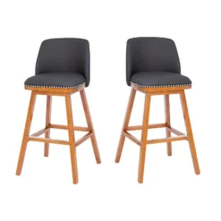 Flash Furniture Julia Set Of 2 Transitional Upholstered Barstools With Nailhead Trim And Solid Wood Frames 26 Flash Furniture Julia Set Of 2 Transitional Upholstered Barstools With Nailhead Trim And Solid Wood Frames -Homcom Crosley Shop GUEST 54ea1006 d69b 4f09 bbc6 f1d2bc4bbbef
