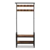 Aislin Distressed Wood And Metal Finished Entryway Hall Tree Brown/Black - Baxton Studio 2 Aislin Distressed Wood And Metal Finished Entryway Hall Tree Brown/Black - Baxton Studio -Homcom Crosley Shop GUEST 553252b3 a5a4 4778 9e59 02edb140c6ec