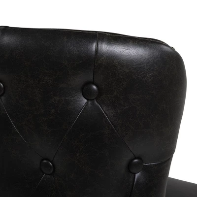 Jennifer Taylor Home Sonoma 28 Inch Upholstered Armless Counter Height Bar Stool (Set Of 2) 6 Jennifer Taylor Home Sonoma 28 Inch Upholstered Armless Counter Height Bar Stool (Set Of 2) - Image 4