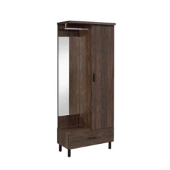 Tsula Hall Tree Rustic Walnut - Acme Furniture -Homcom Crosley Shop GUEST 565dfa68 611c 4aef b634 877031089652