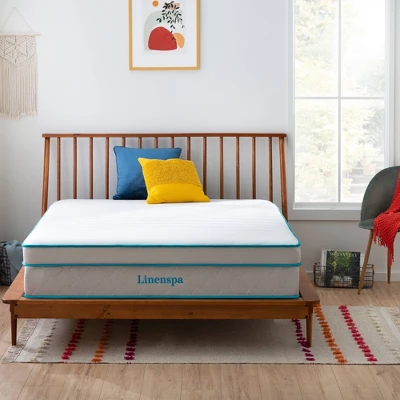 Linenspa Essentials 12" Gel Memory Foam Hybrid Mattress 8 Linenspa Essentials 12" Gel Memory Foam Hybrid Mattress - Image 6