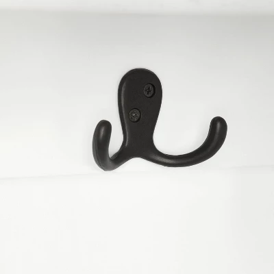 3pc Tara Entryway Set - Hall Tree And 2 Linen Cabinets Distressed White - Crosley 10 3pc Tara Entryway Set - Hall Tree And 2 Linen Cabinets Distressed White - Crosley - Image 8