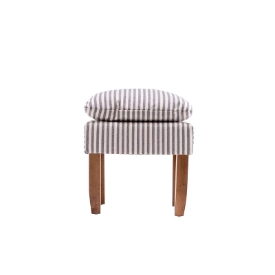 18" Square Pillowtop Ottoman - WOVENBYRD 8 18" Square Pillowtop Ottoman - WOVENBYRD - Image 6