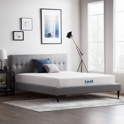 Lucid Comfort Collection 8" Gel Memory Foam Mattress 9 Lucid Comfort Collection 8" Gel Memory Foam Mattress - Image 7