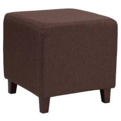 Flash Furniture Ascalon Taut Upholstered Cube Ottoman Pouf -Homcom Crosley Shop GUEST 584ec6ea 5a85 4d18 a2b1 72f3b554565a