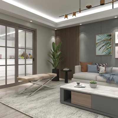 Contemporary Stainless Steel Cowhide X-Bench Beige - Olivia & May 22 Contemporary Stainless Steel Cowhide X-Bench Beige - Olivia & May - Image 20